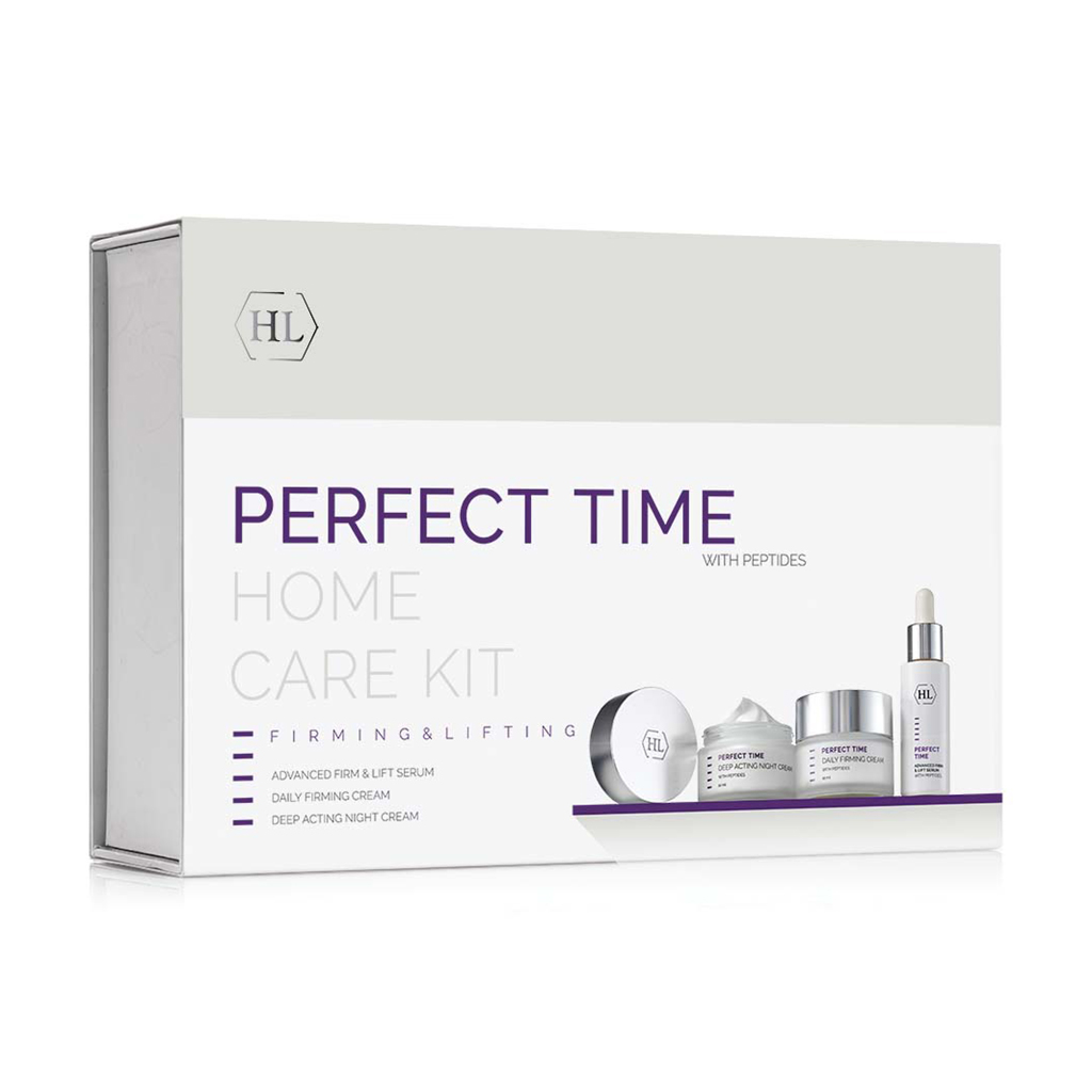 Набір для обличчя Holy Land Cosmetics Perfect Time Kit (сироватка, 30 мл + денний крем, 50 мл + нічний крем, 50 мл)